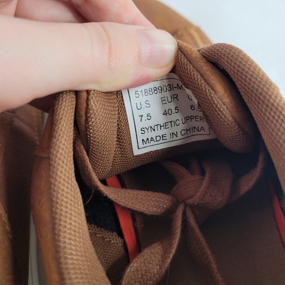 Levi's 501 Brown Sneakers Men's Size 7.5 - Picture 8 of 8